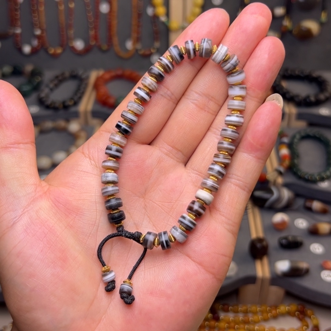 玛瑙/玉髓玛瑙锁骨链合金