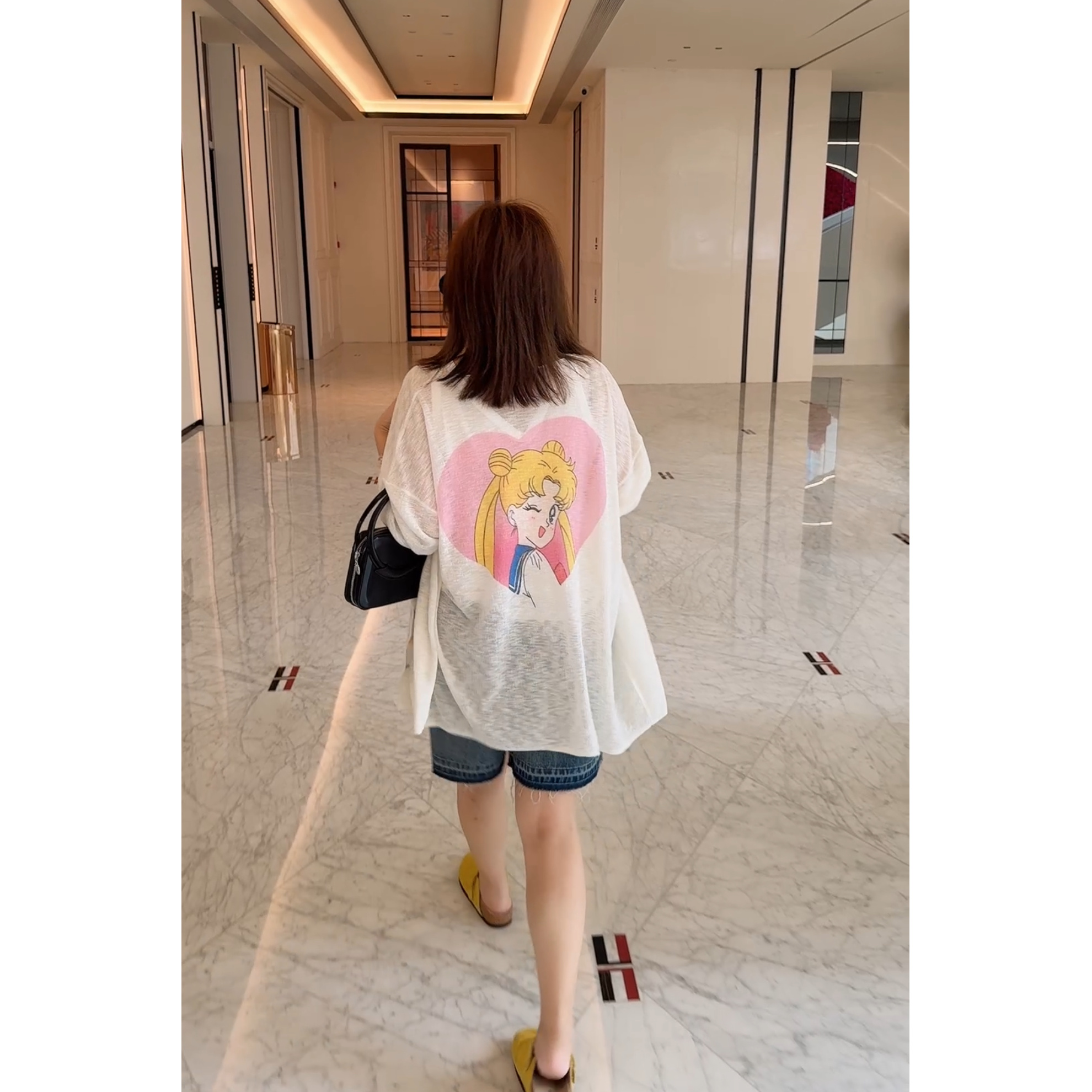 【sKycaptian】原创定制树皮纹理美少女防晒开衫透气外套#SK029218