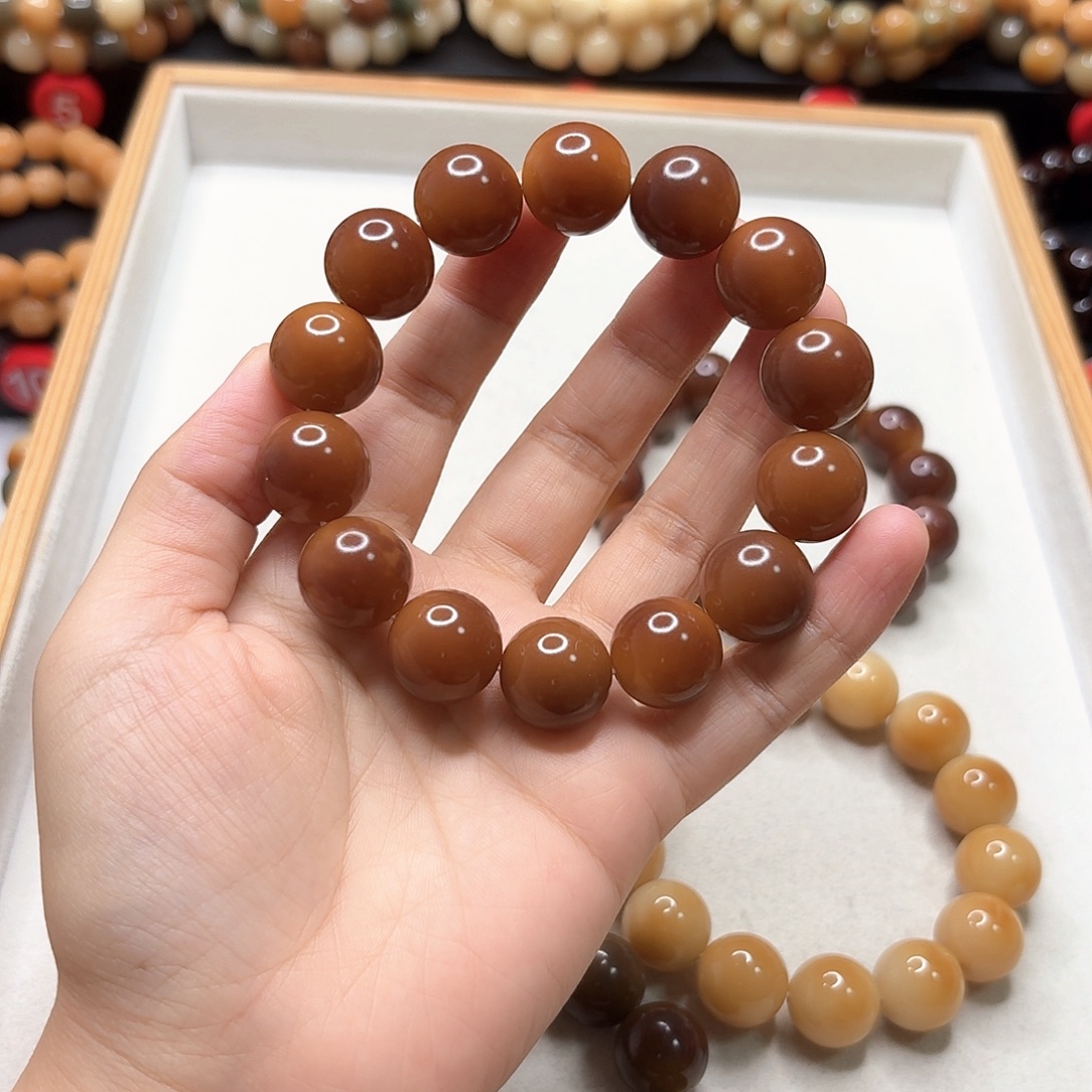 張***子菩提根/象牙果手串