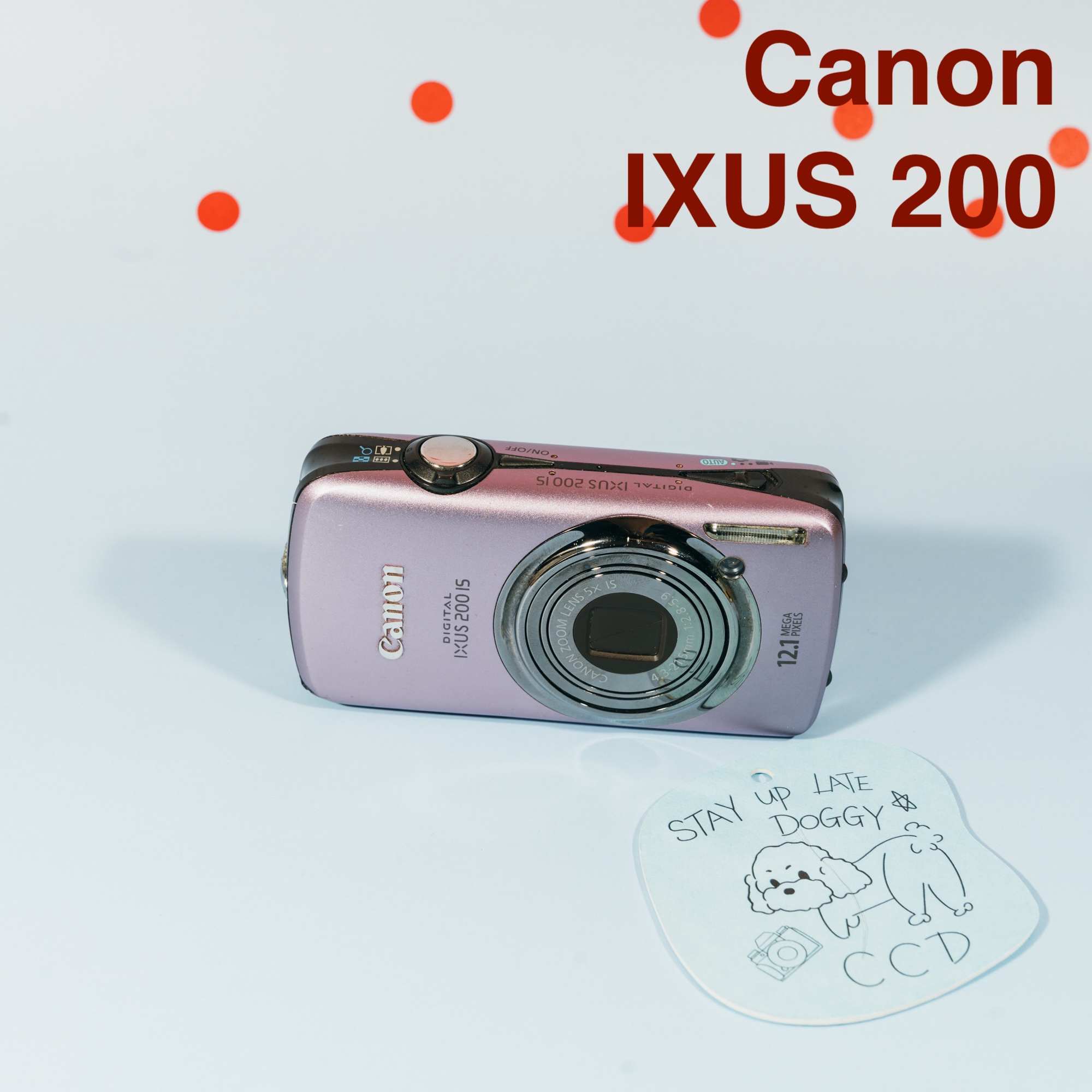 99新 Canon/佳能 ixus210/ixy10S 1400W像素触屏冷白皮氛围感CCD