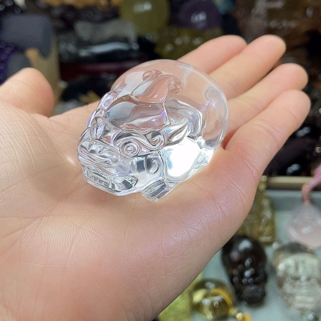 水晶套链未镶嵌用****8水晶手把件
