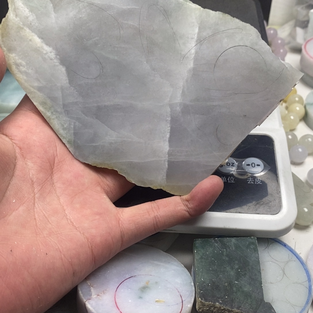 宅***男翡翠散珠天然缅甸翡翠a货