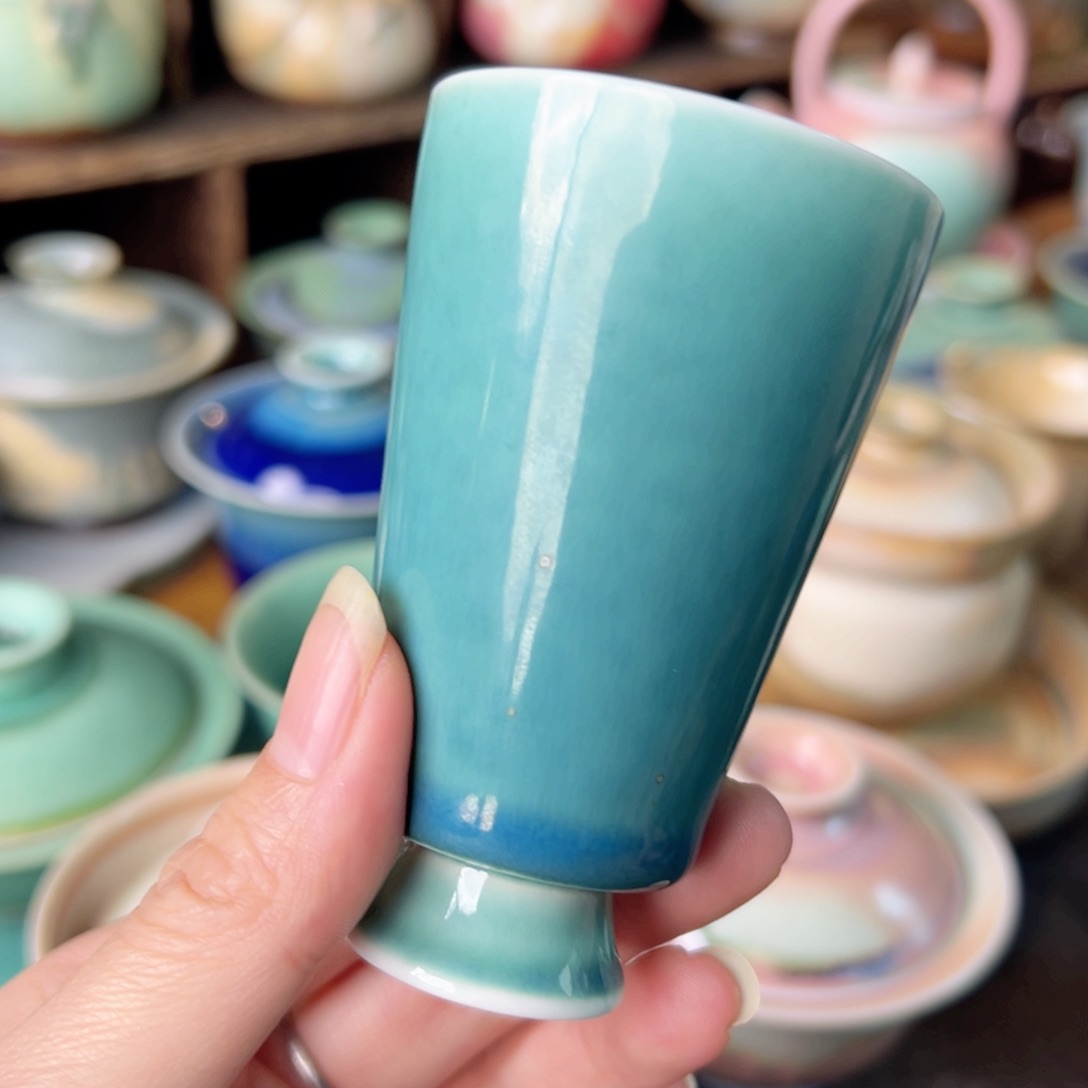 盘柴烧纯手工茶器