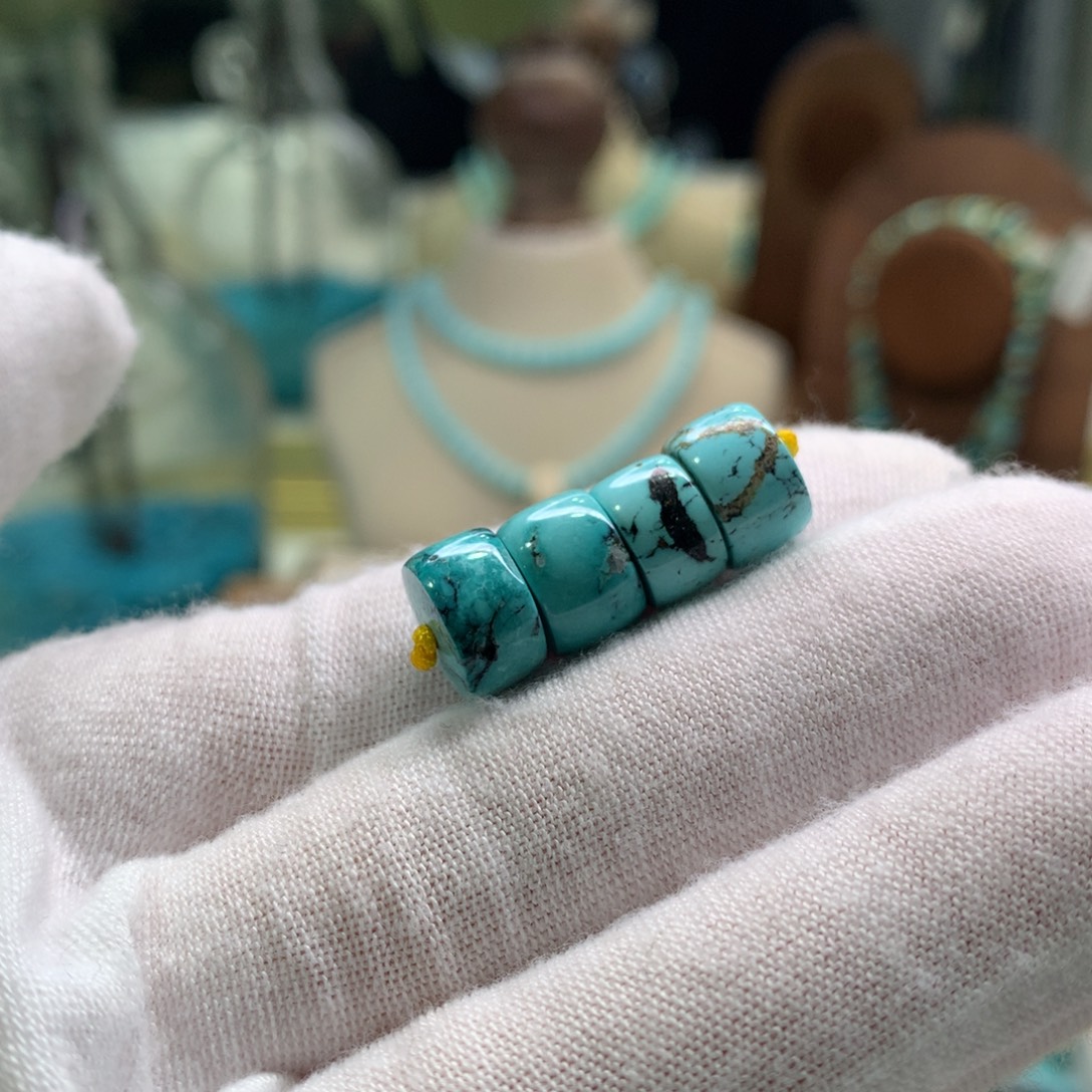 绿松石未镶嵌配饰