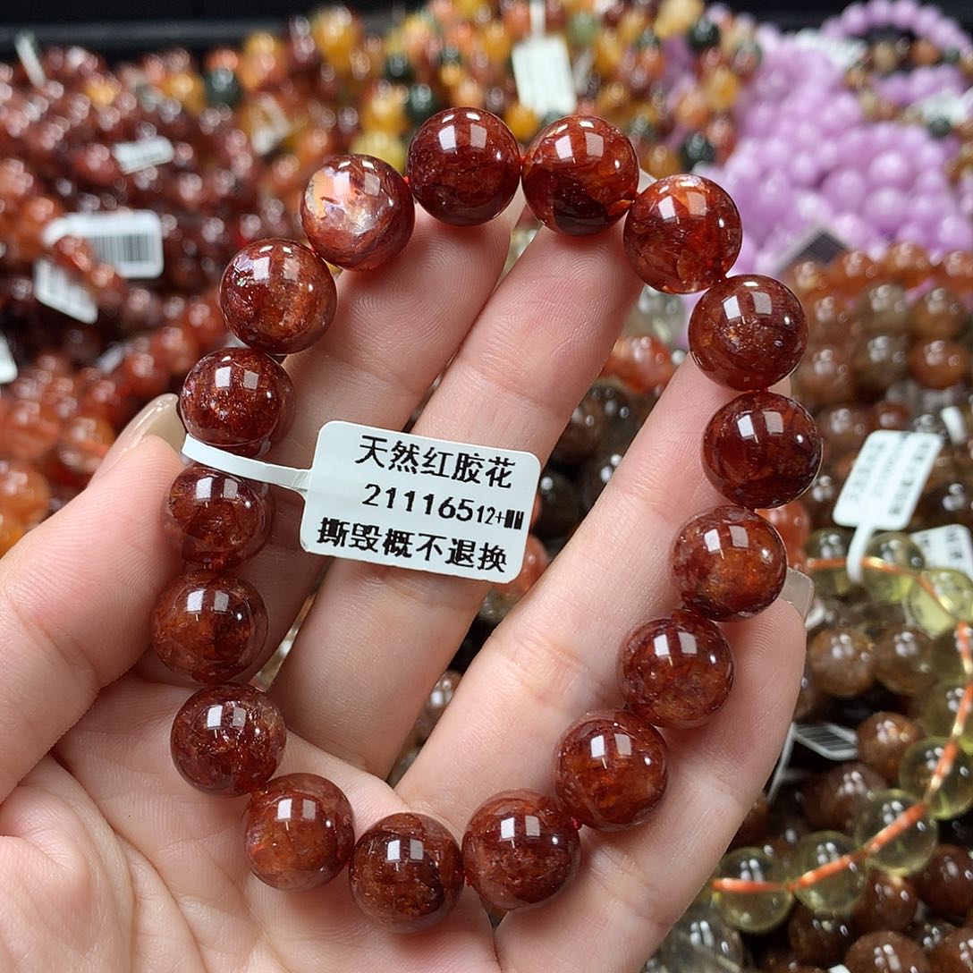 水晶手链未镶嵌，