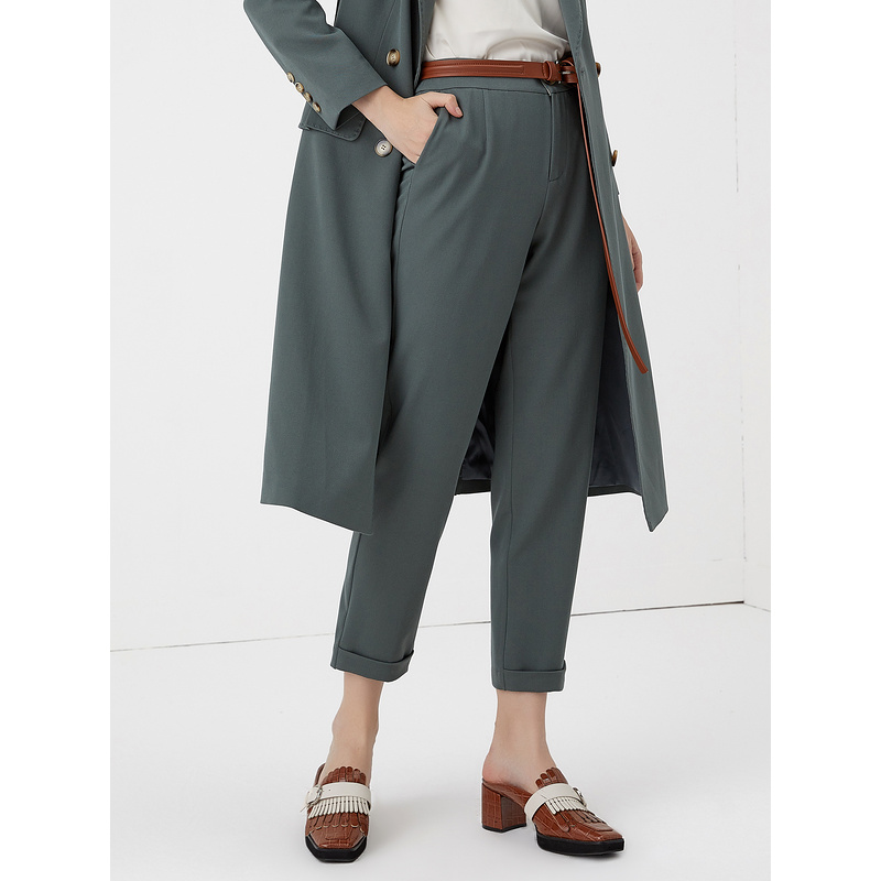 【小花】莱芙艾迪儿直通裤西裤1D1K74166