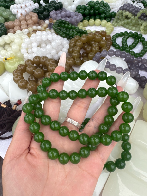 高端精品冰阳绿妈妈链 卡10