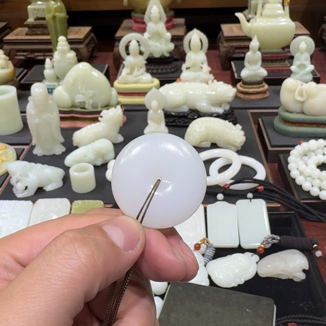 【闪购商品】和田玉挂件未镶嵌?***成