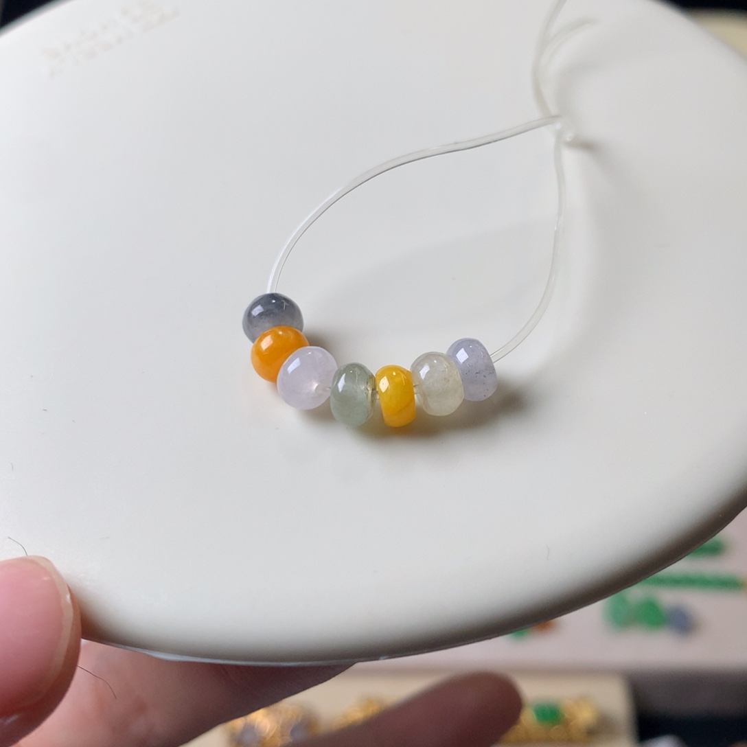 翡翠散珠天然翡翠