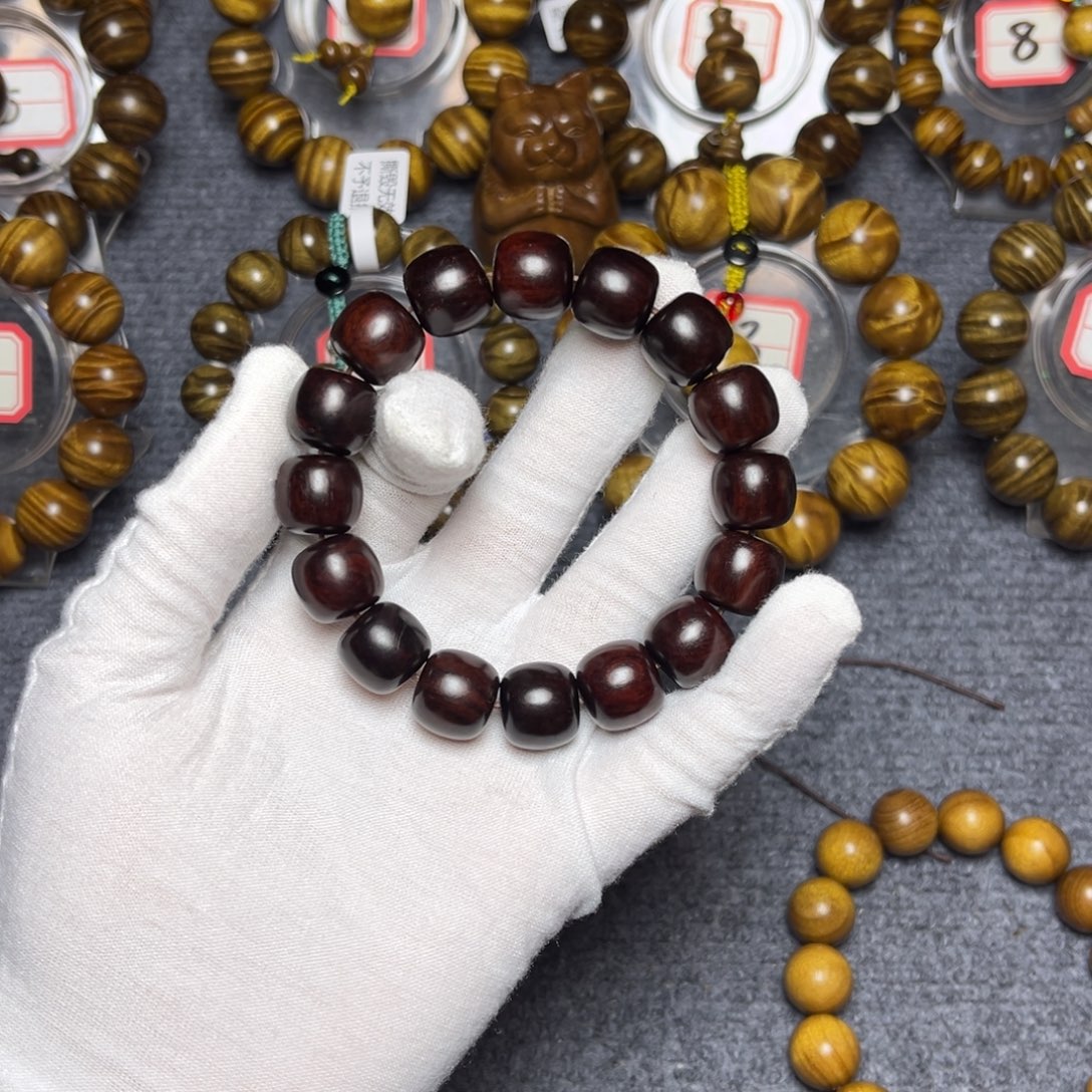 楠木（金丝楠）手串/手链小叶紫檀68