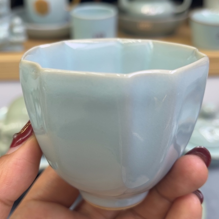 杯子天青五方闻香杯