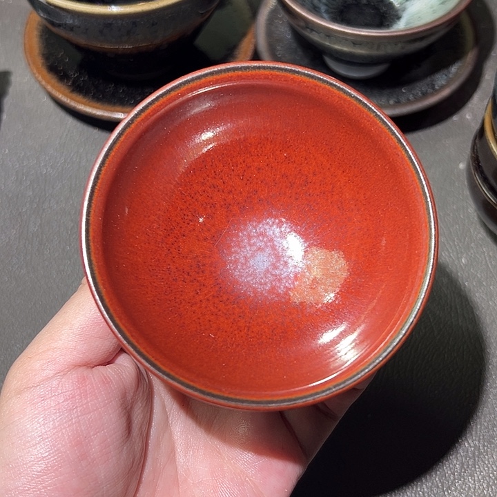 茶盏这个时候才开始准备好