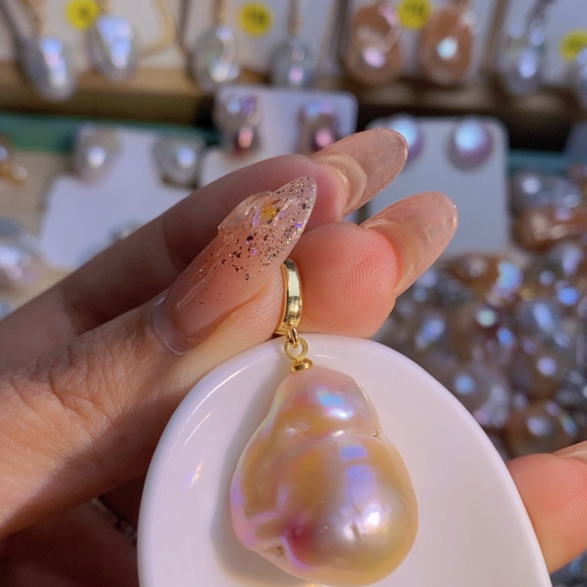 【闪购商品】淡水珍珠天然淡水珍珠合金