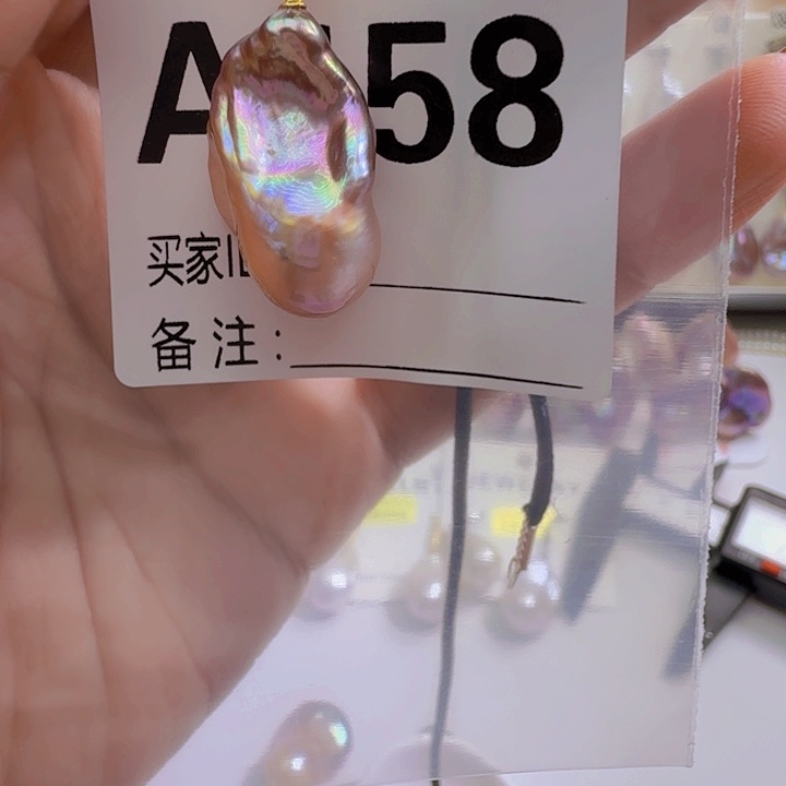 淡水珍珠银S925镶嵌颈饰