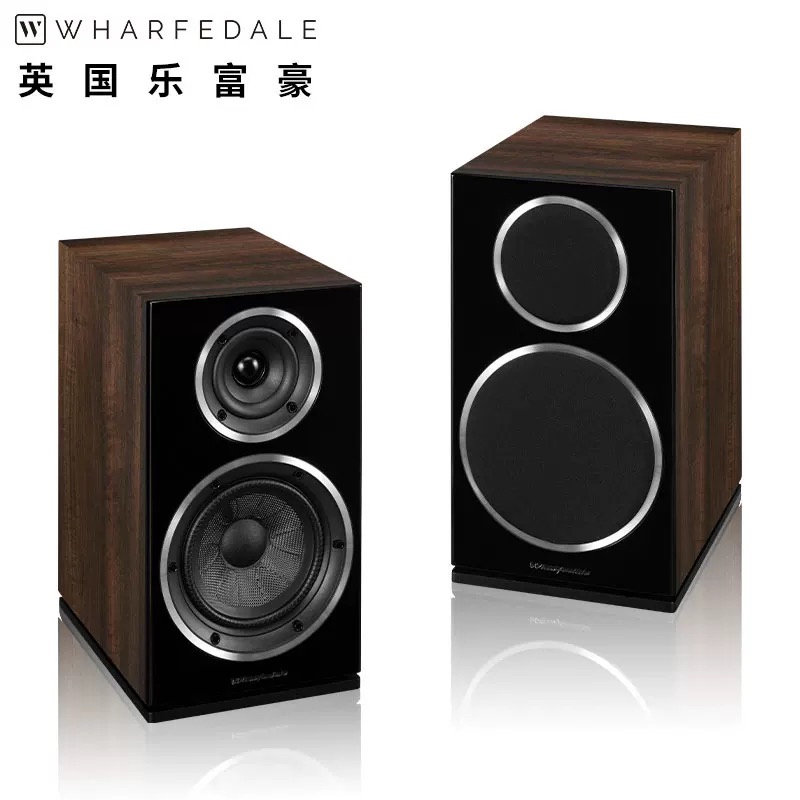 英国Wharfedale/乐富豪钻石225音箱6.5寸hifi书架箱影院环绕音箱