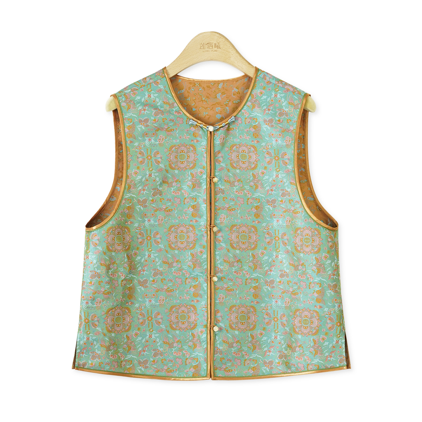 蜀锦·丹凤启祥马甲 新中式国风女装1c1101928