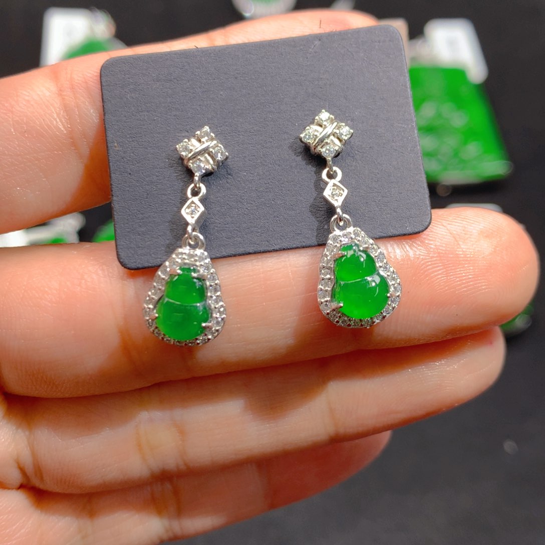 翡翠颈饰银S925镶嵌111111111