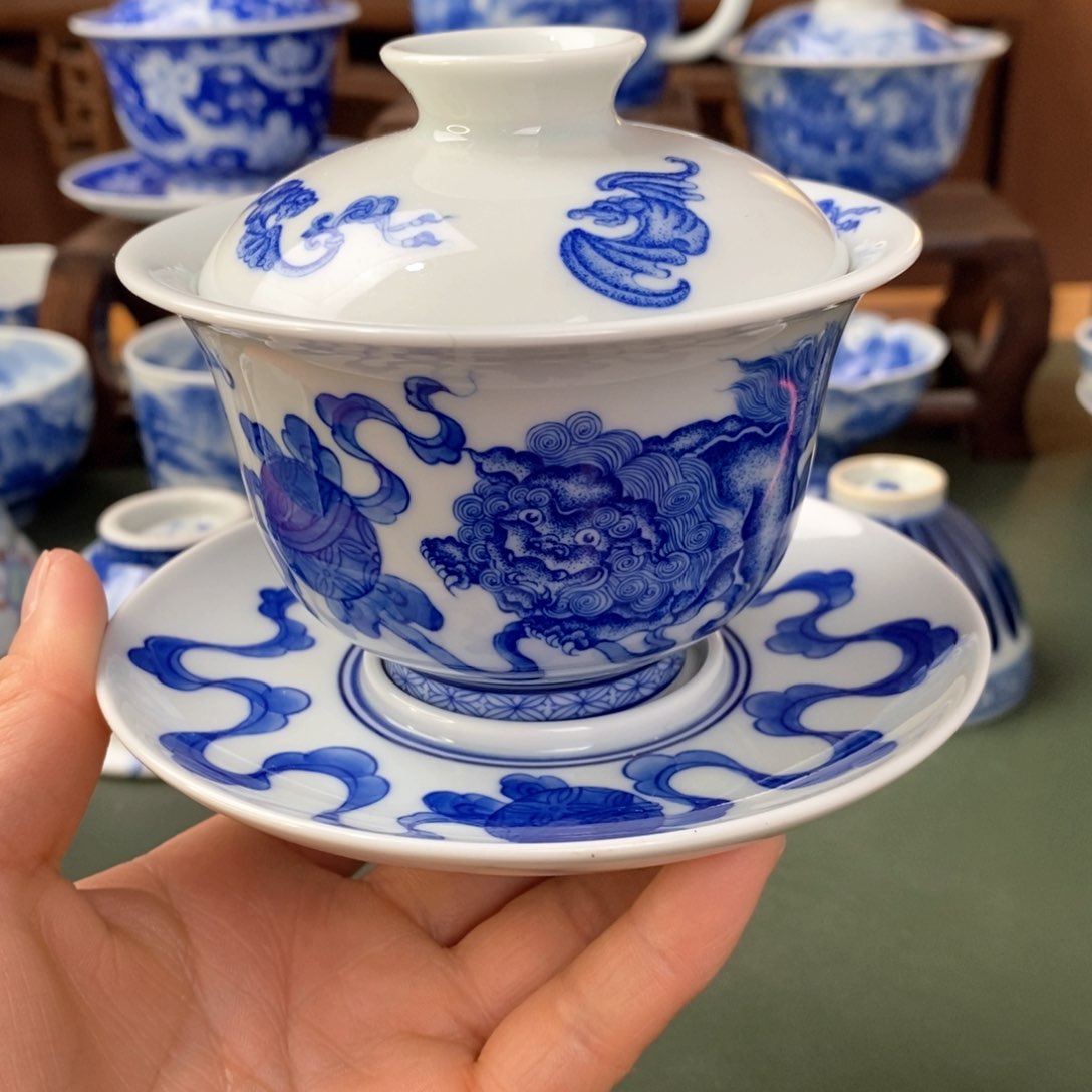 杯景德镇陶瓷手工手绘