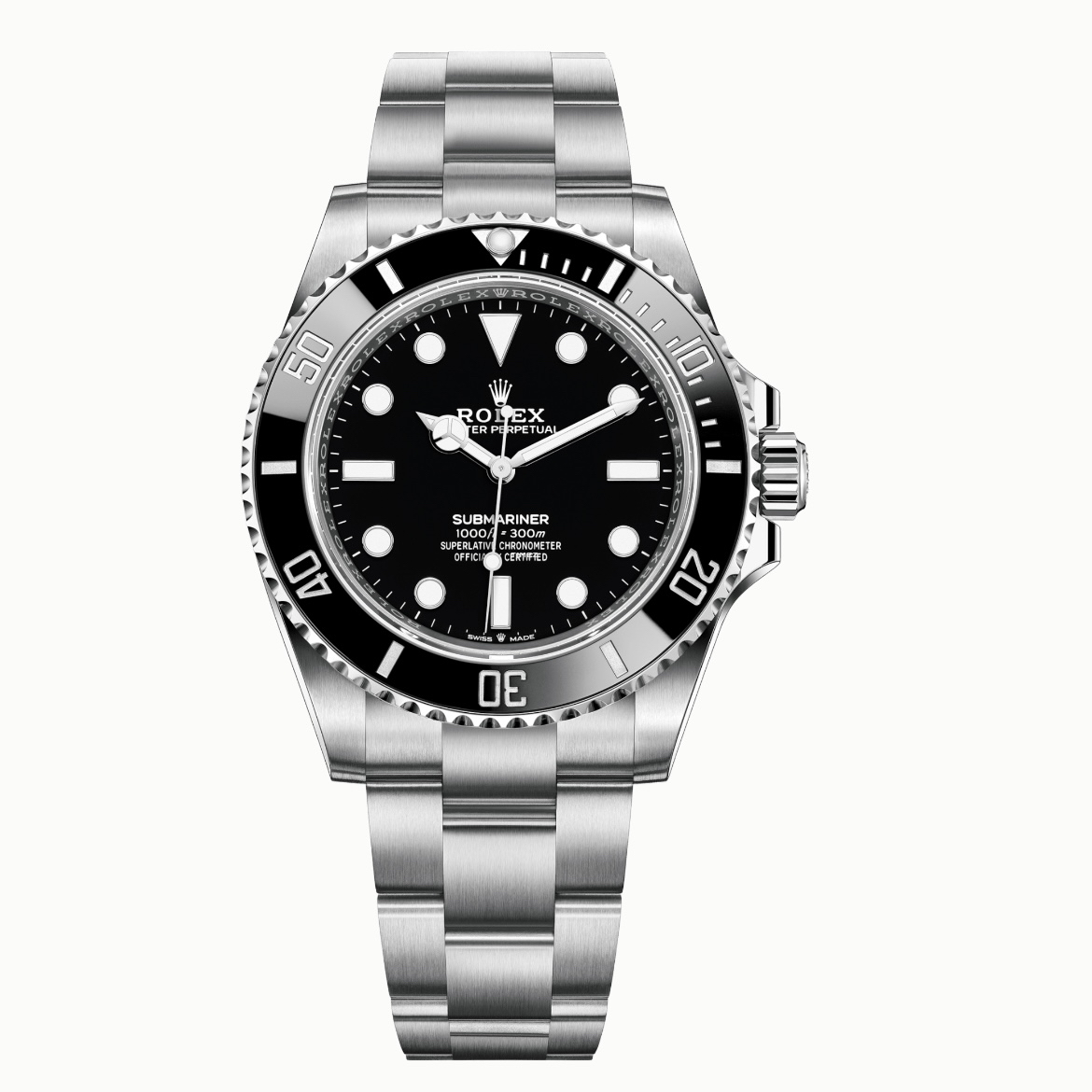 99新 Rolex/劳力士 124060无历黑/41mm/24年全套