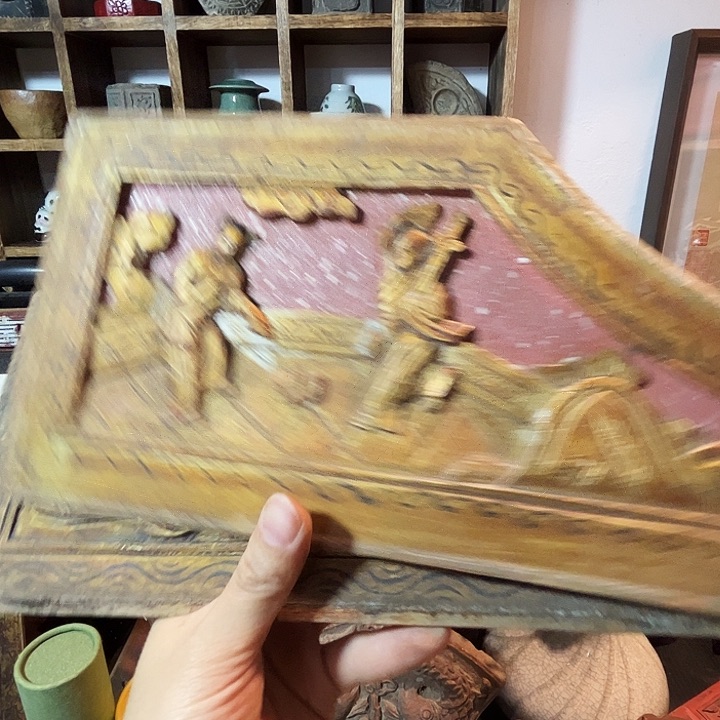 手工艺品琉璃水****歌花板