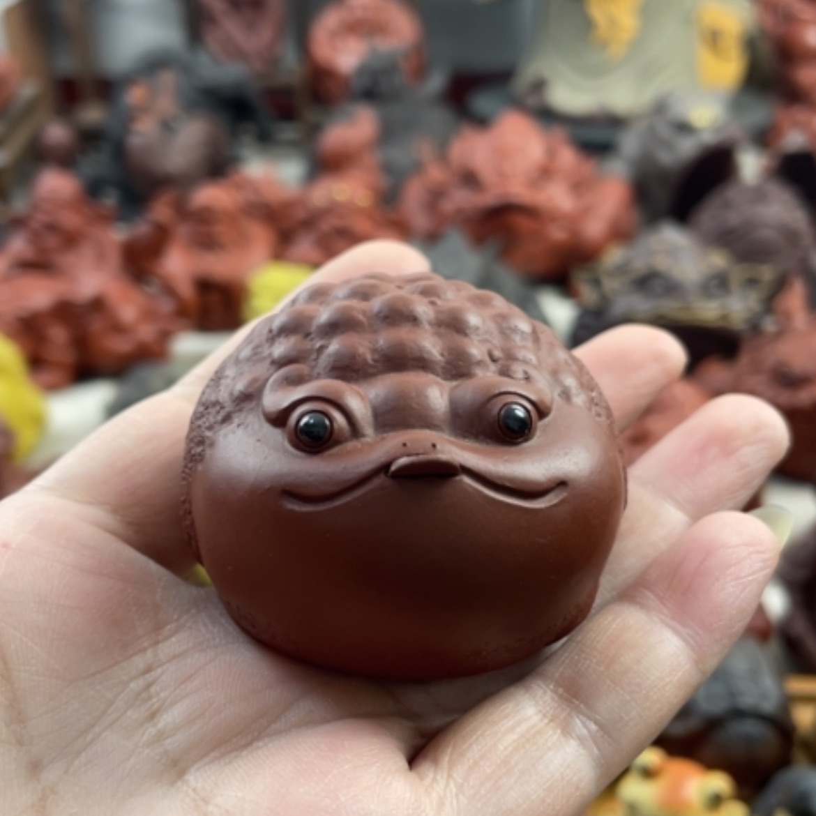 【闪购商品】紫砂茶宠紫砂金蟾