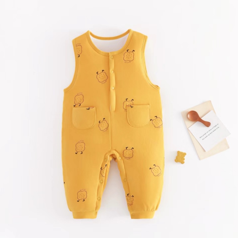 （一）贝适【80克宽肩带】无袖男女宝宝秋冬背带裤休闲百搭可外出居家