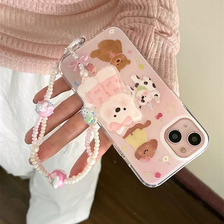 汉堡薯条适用iPhone16promax手机壳14/15苹果12全包11情侣工厂13