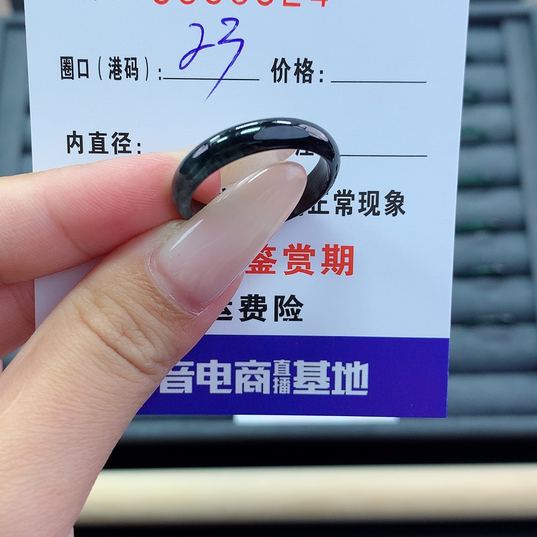 翡翠戒指未镶嵌       9324