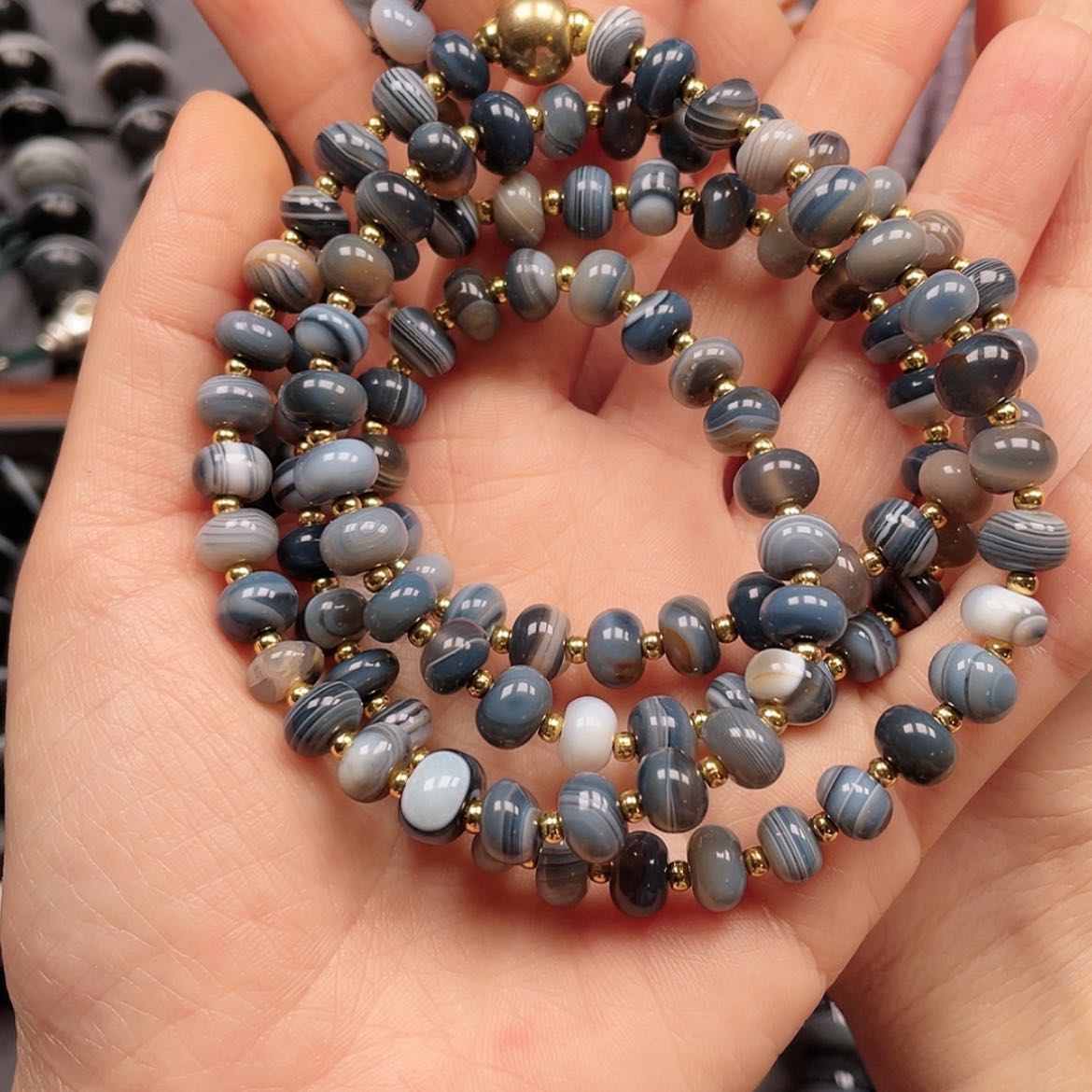 【闪购商品】玛瑙/玉髓珠宝半成品未镶嵌阿*?