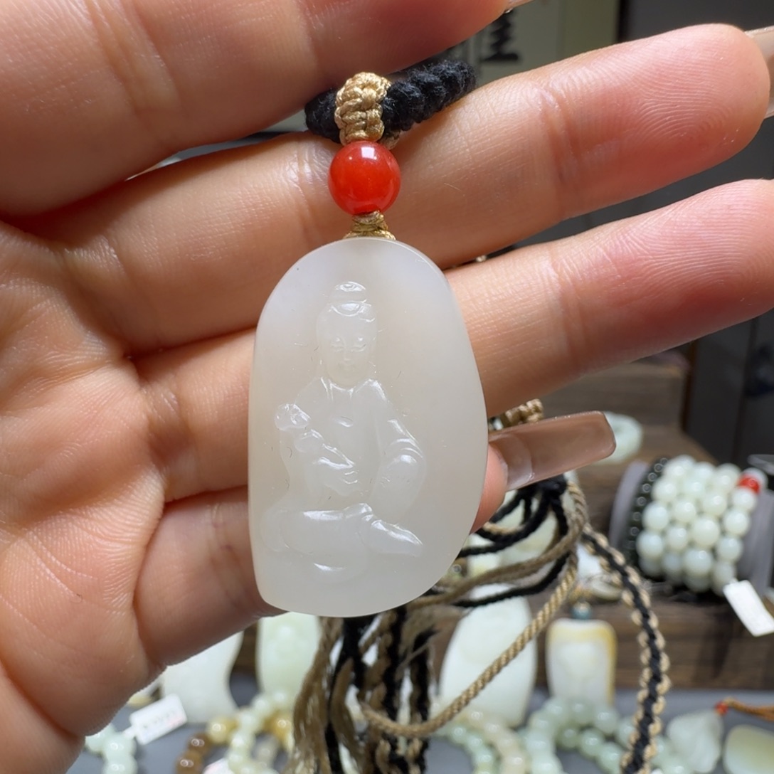 和田玉挂件未镶嵌