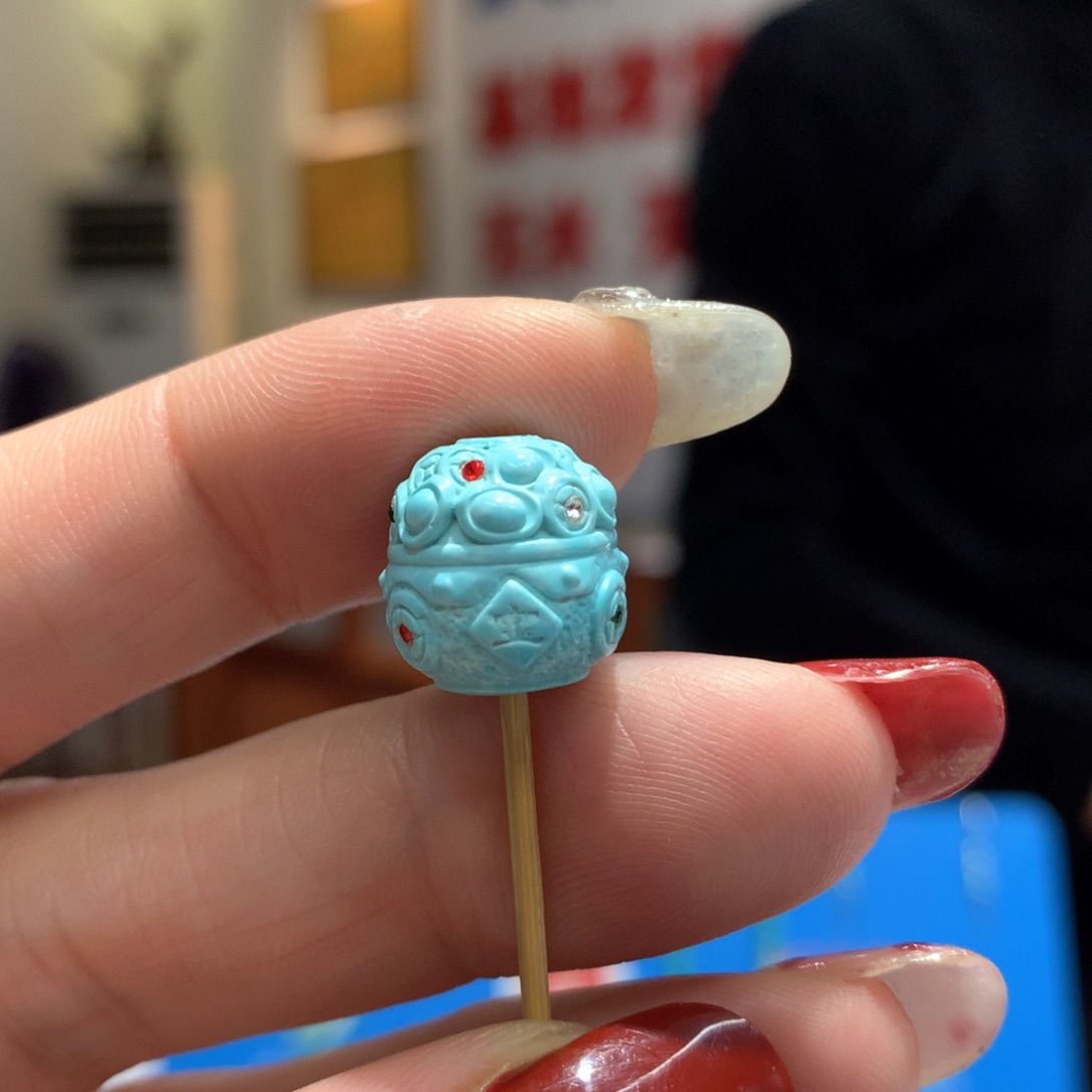 绿松石配饰未镶嵌