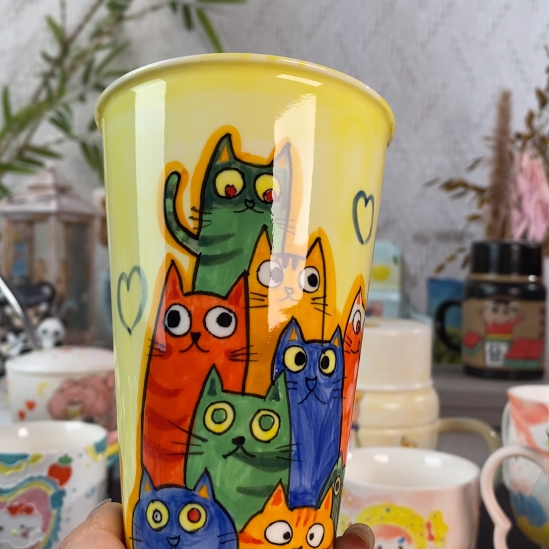 杯景德镇陶瓷创意水杯