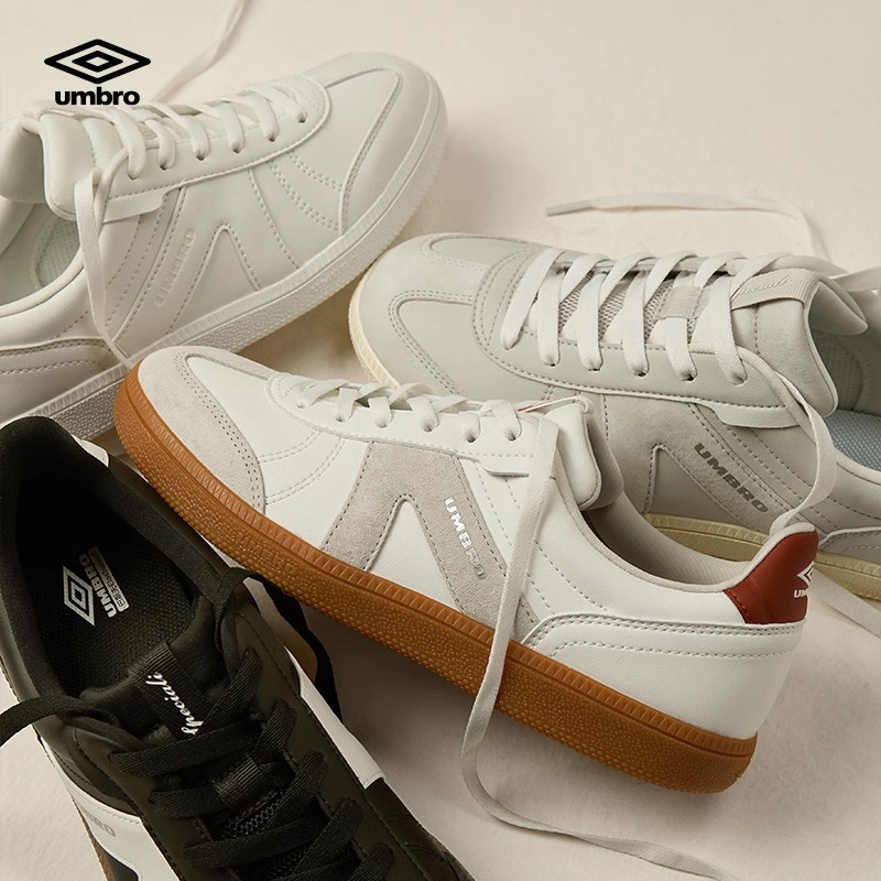 Umbro/茵宝新款板鞋情侣时尚休闲复古T头软底德训鞋U1125150590