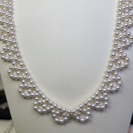 颈饰未镶嵌淡水珍珠