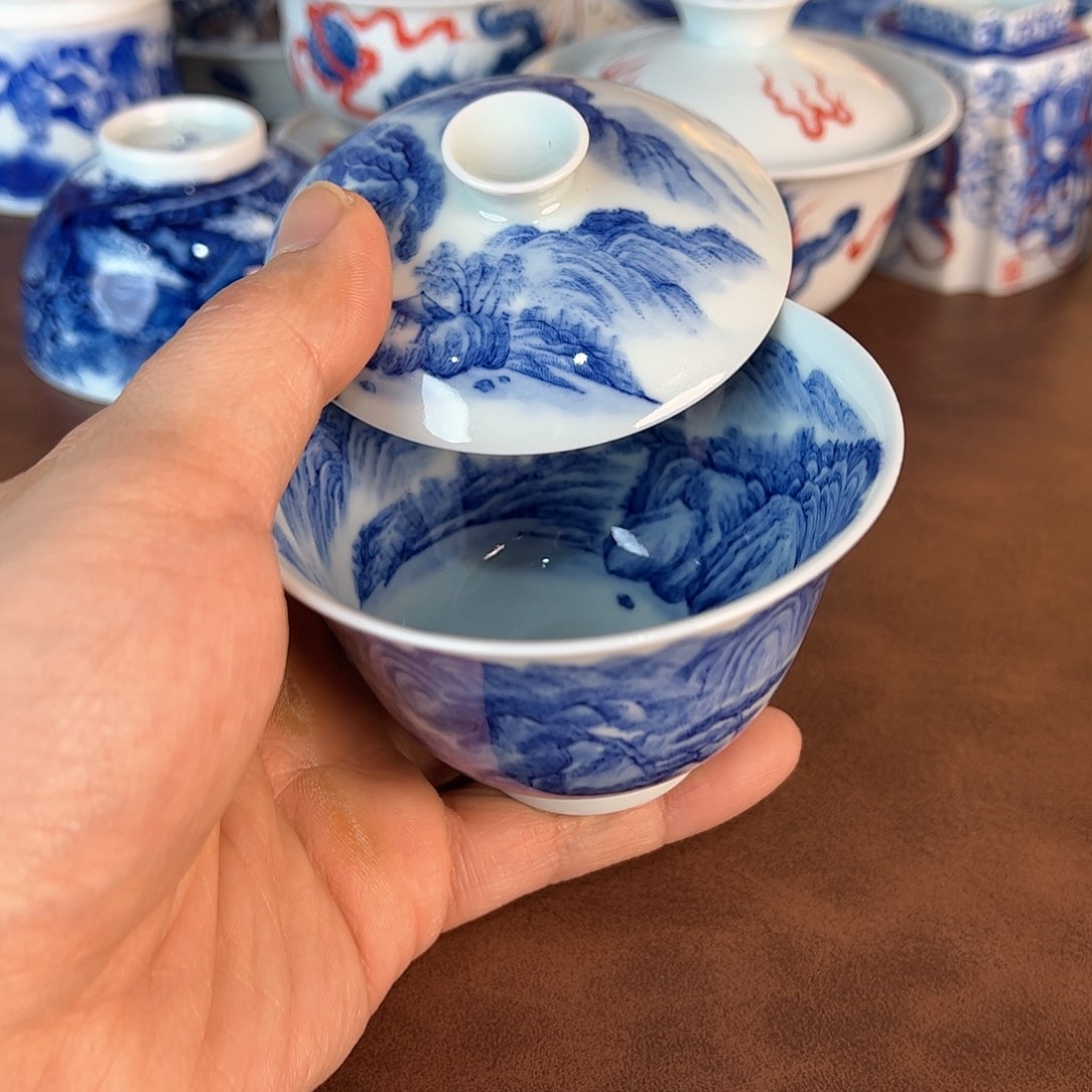 杯景德镇全手工手绘陶瓷