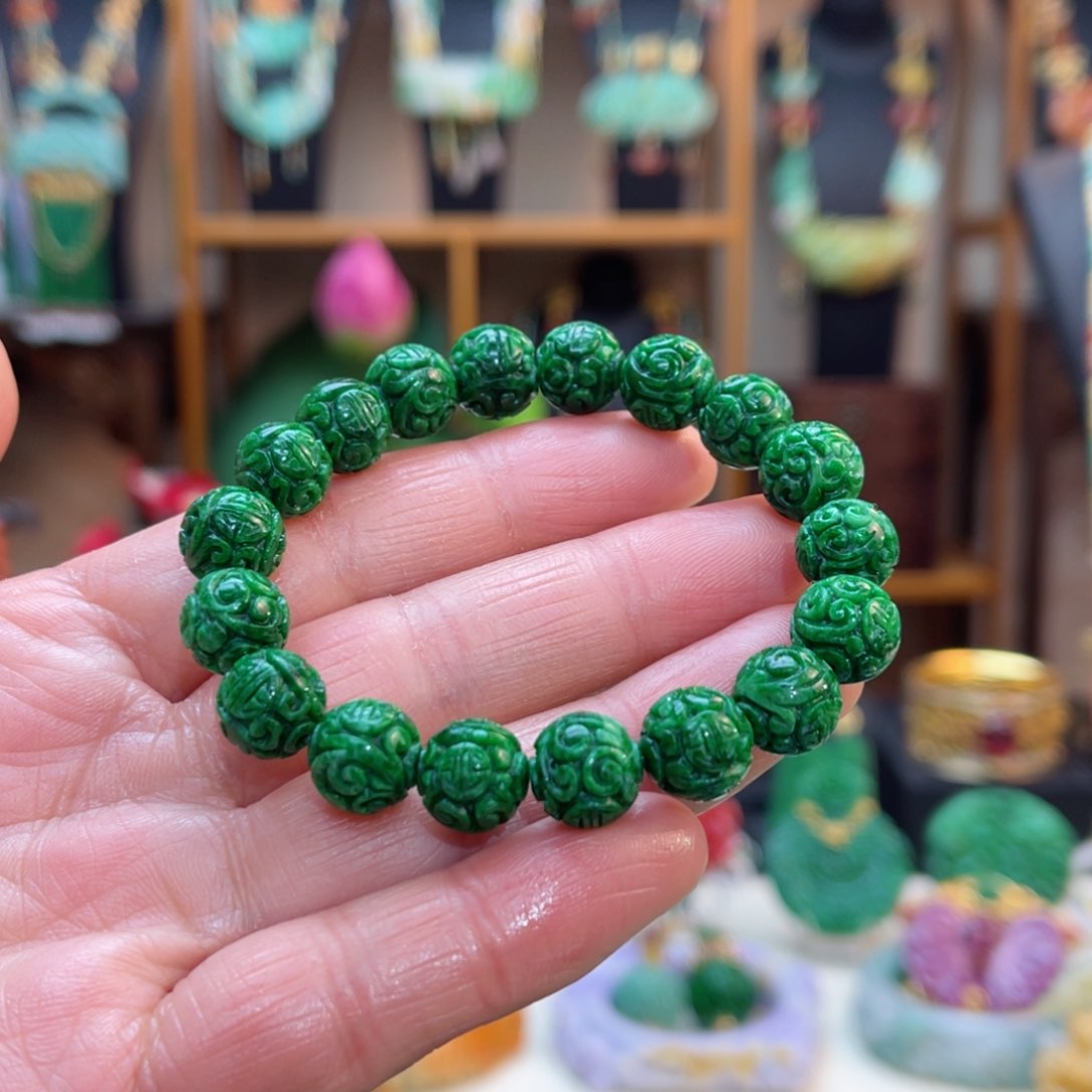 翡翠手串未镶嵌48小时鉴赏期