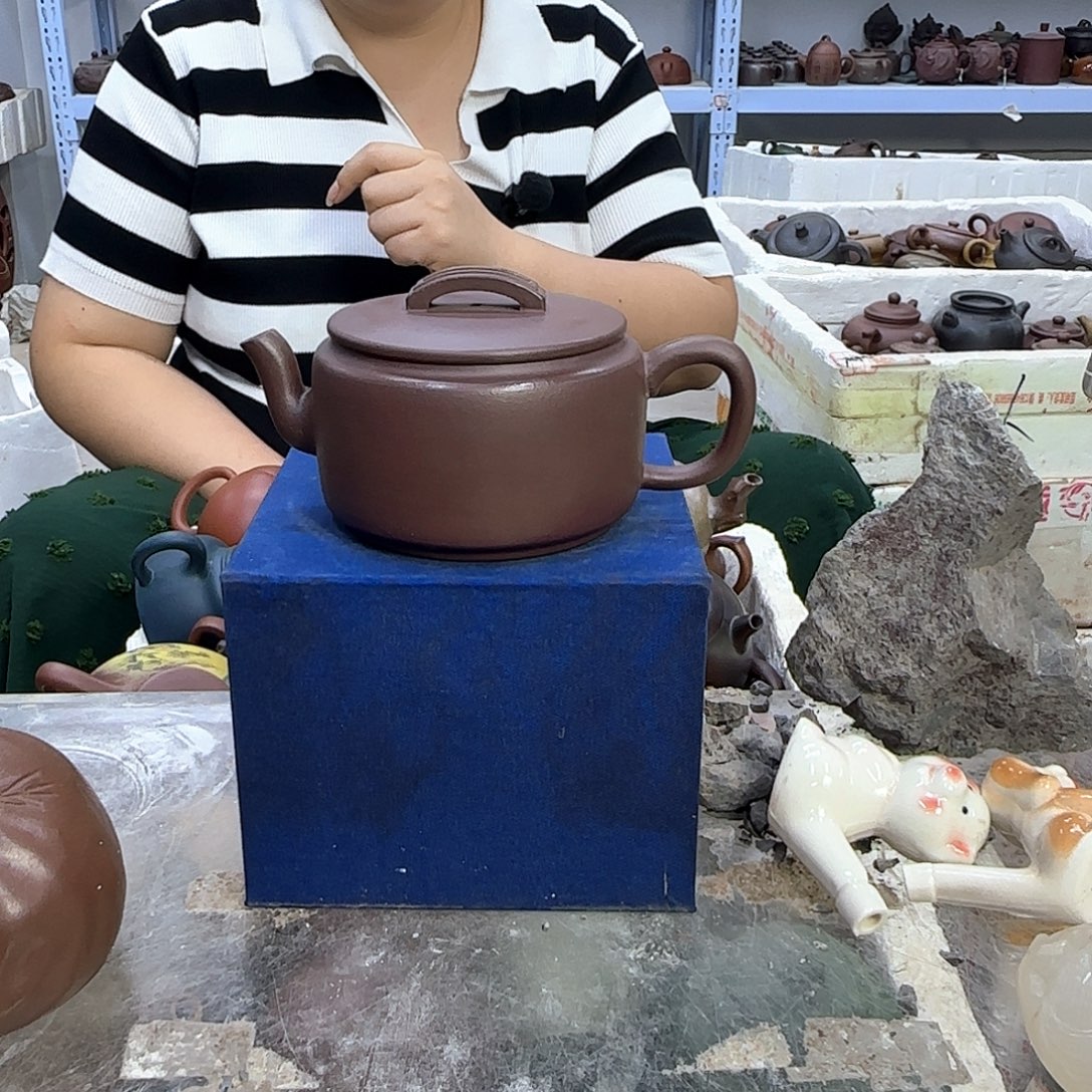 茶壶紫砂宜兴紫砂壶瑕疵处理