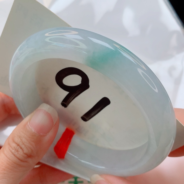 未镶嵌手镯翡翠高货微瑕