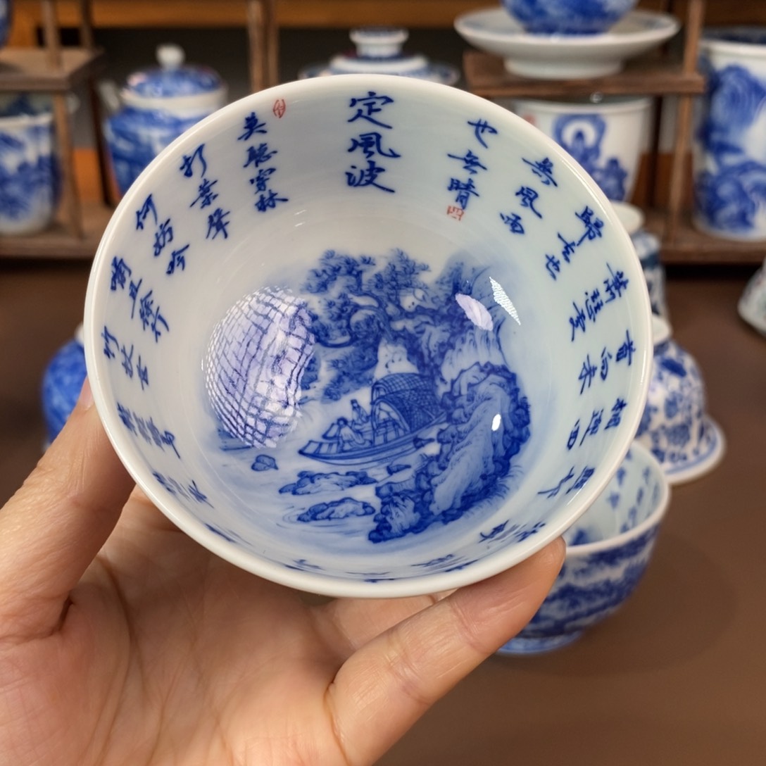 景德镇陶瓷手工手绘