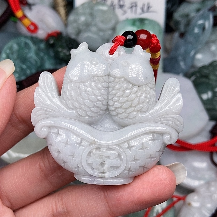 颈饰未镶嵌翡翠翡翠