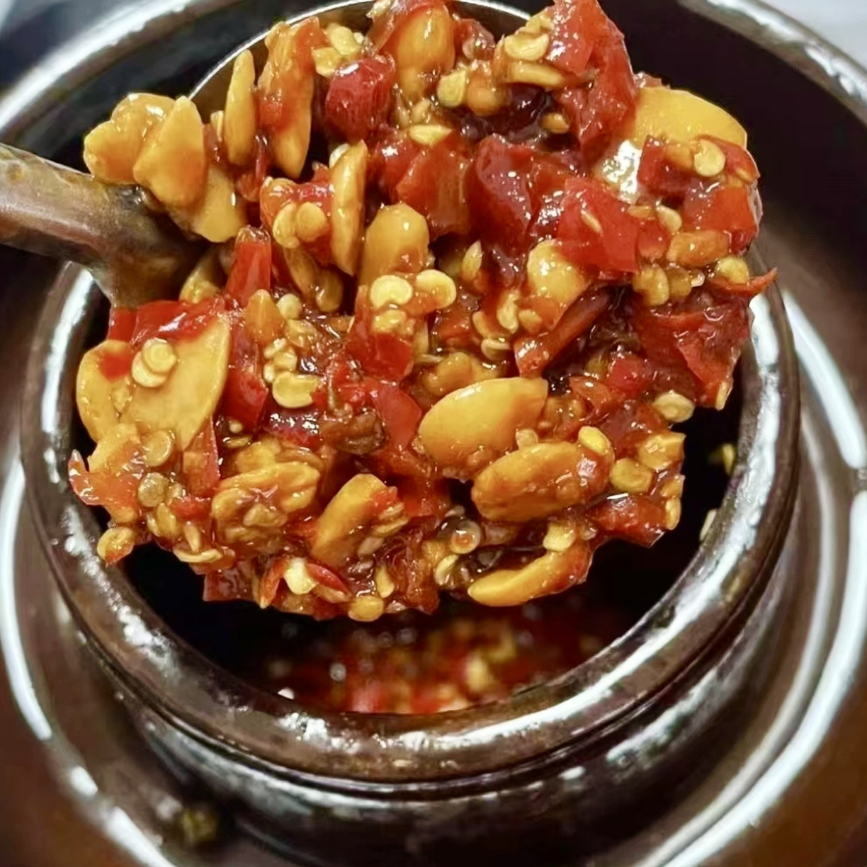 手工腌制豌豆酱农家味道湖南常德特产小粒豌豆腌制可炒肉（偏咸）