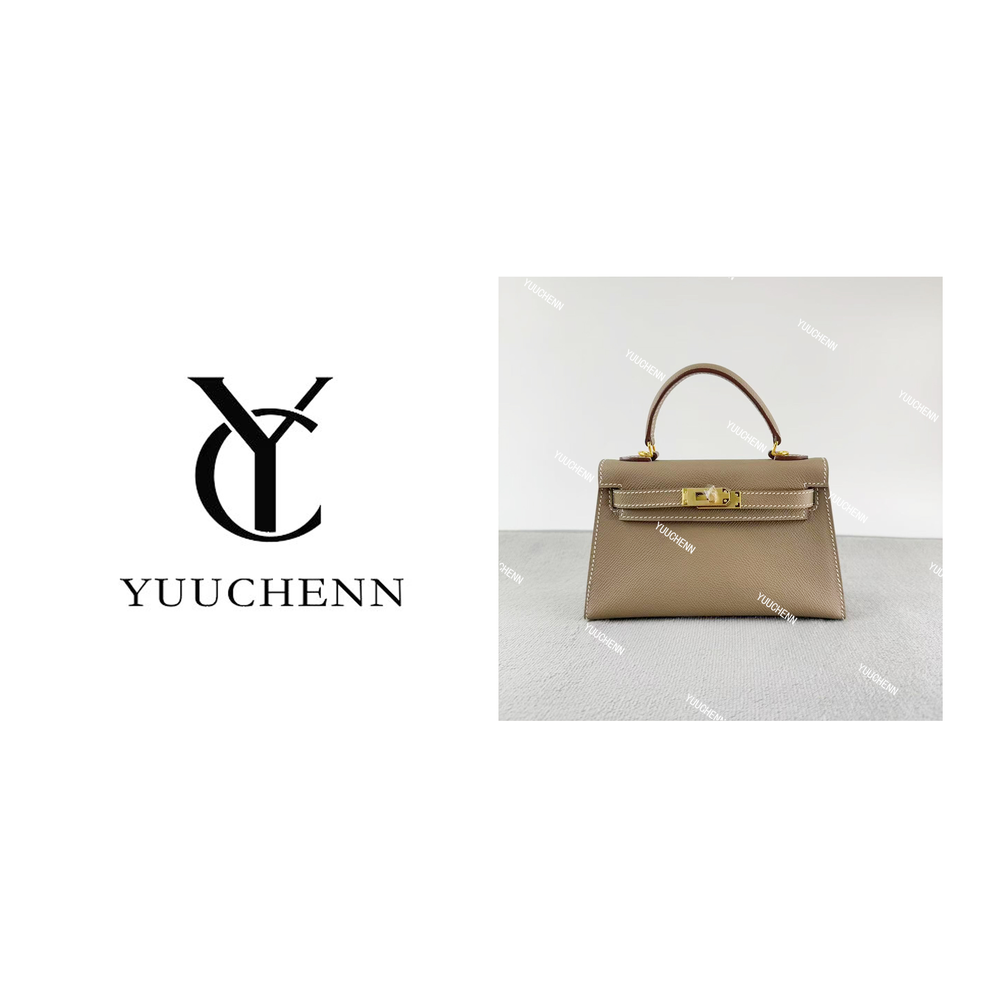 YUUCHENN/手工进口牛皮19cm HH5137