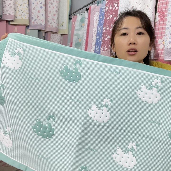 棉特价促销绿色天鹅