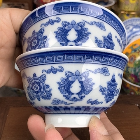 景德镇陶瓷藏式茶碗