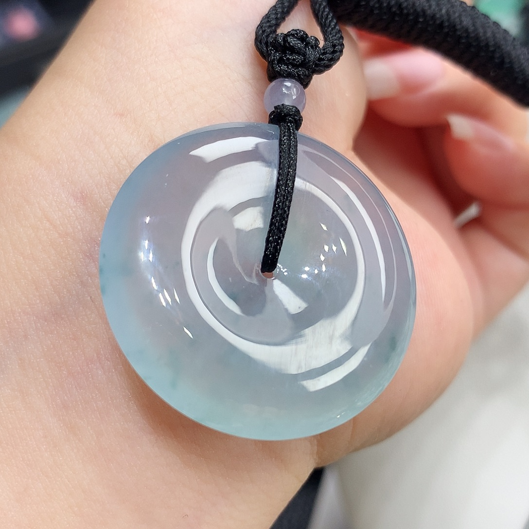 翡翠未镶嵌胸饰翡翠117，31.5/6