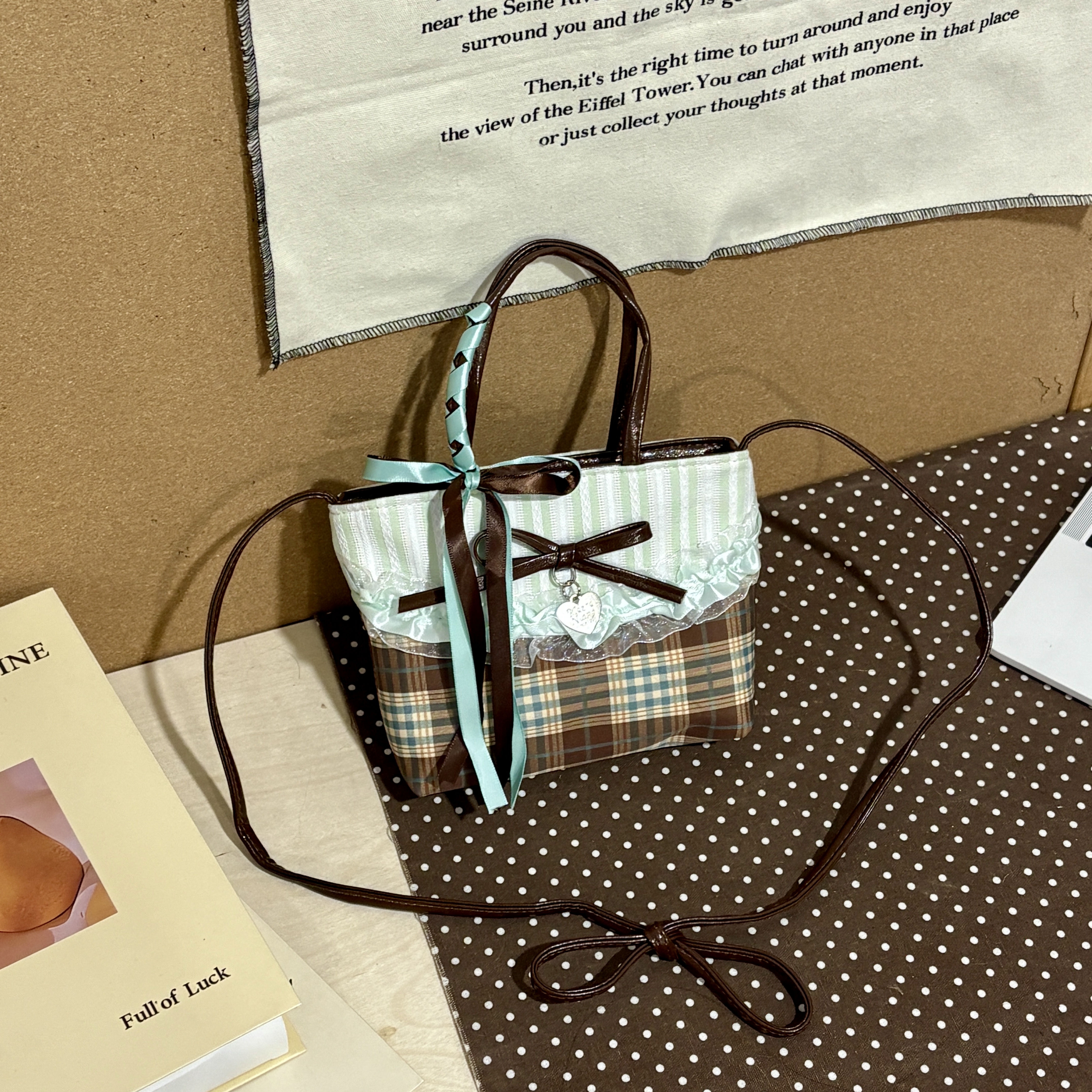 JUANJUAN自制薄荷生巧小手提B033