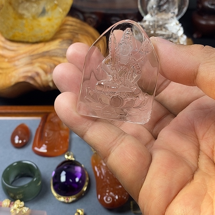 水晶颈饰未镶嵌虚空藏