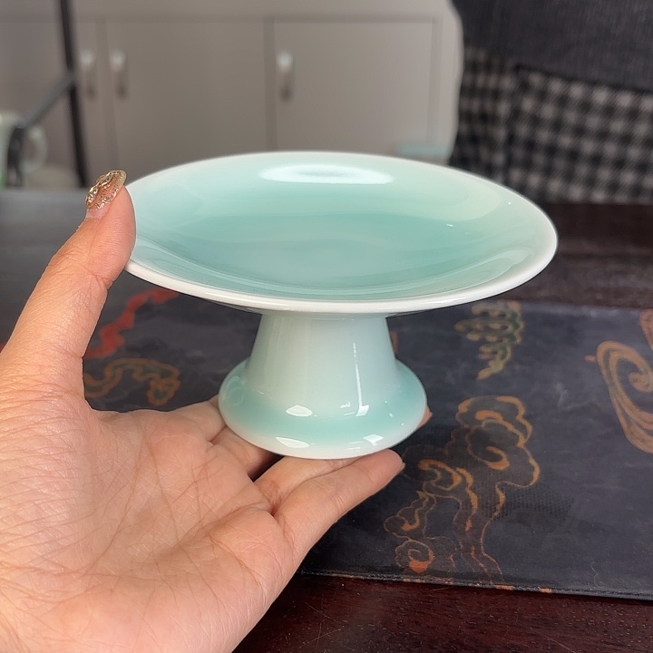 龙泉云间青瓷小米茶器