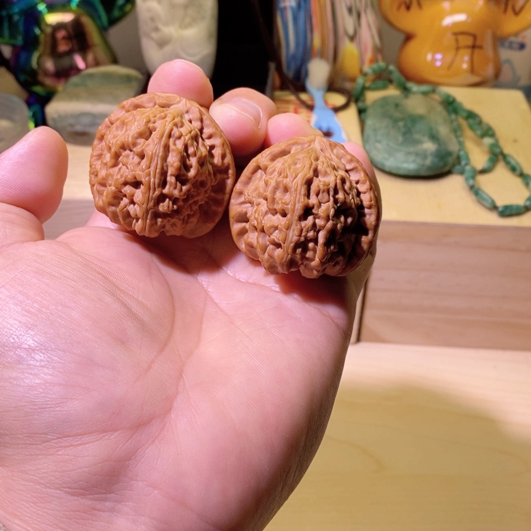 核桃手串/手链三角白全品白茬41