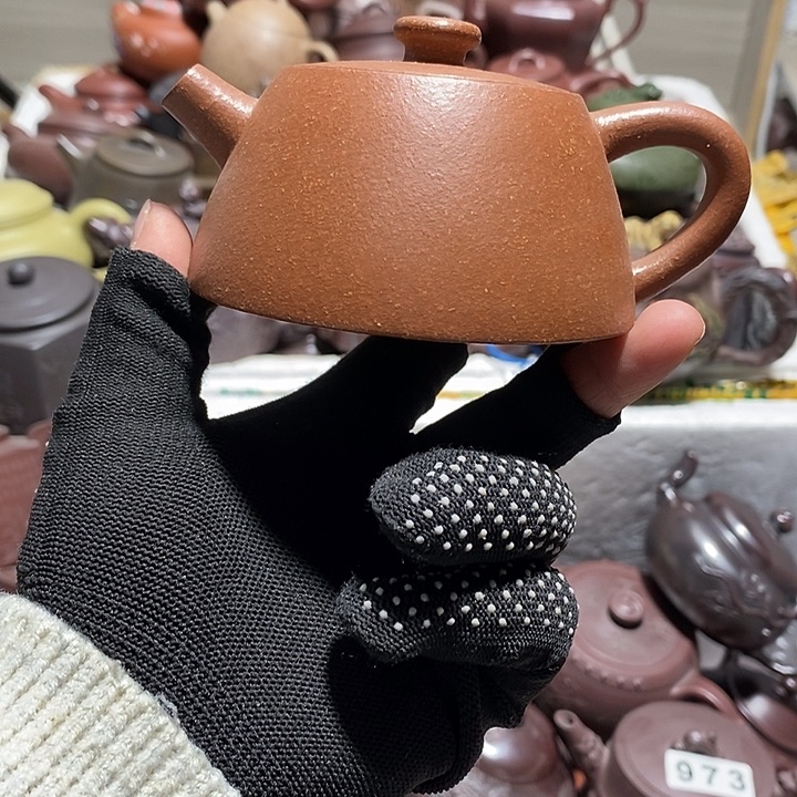 紫砂茶壶微瑕微笑